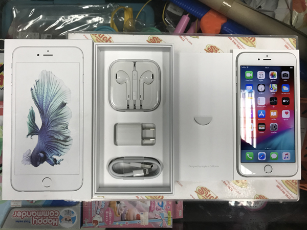iPhone 6S Plus 32GB มือ2สภาพมือ1 ศูนย์ไทย สุขภาพแบต100% แท้ครบกล่อง ประกัน31กรกฎาคม63