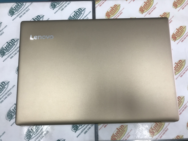 ขาย Lenovo 320S-13IKB I5-8250U GEFORCE MX150 2 GB RAM8GB SSD256GB 13.3  FHD สีทอง สภาพสวย90% ประกันonsite29/5/2563 มีlicence Windowsด้วย