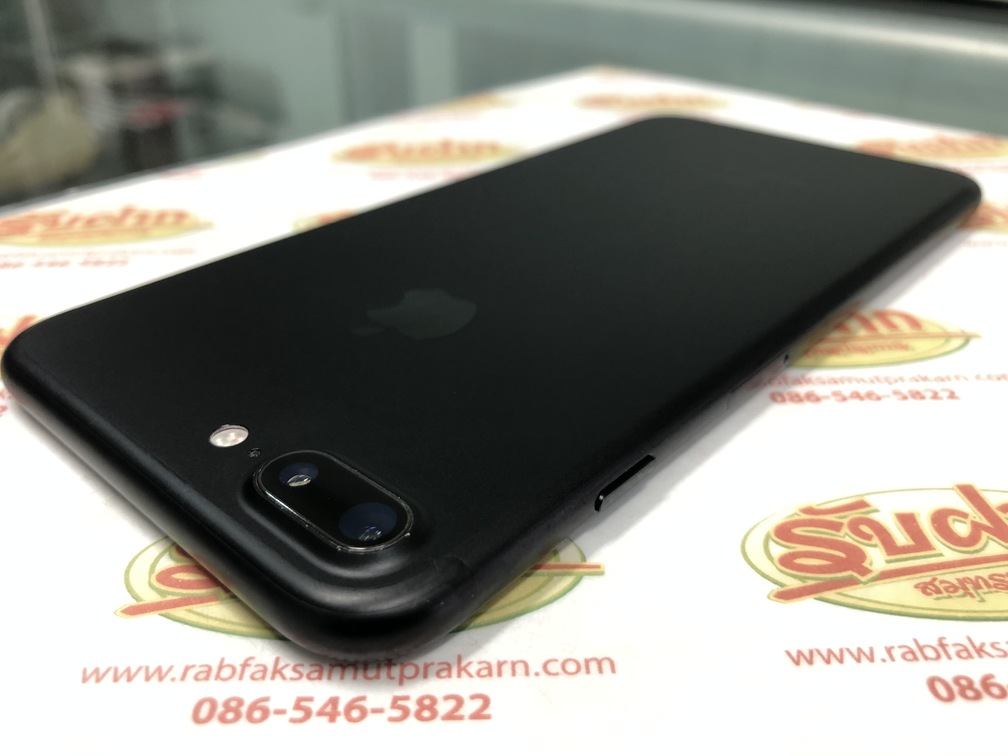 ขาย iPhone 7 Plus 32GB สภาพสวยมาก95% สุขภาพแบต89% สแกนลายนิ้วมือได้ สีดำ เครื่องศูนย์ไทย รีเซ็ตเครื่องให้ใหม่แล้วพร้อมใช้งานได้ทันที ไม่ติดiCloud
