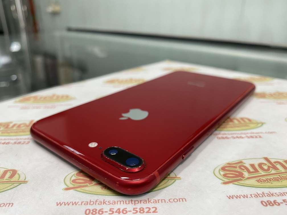 ขายถูก iPhone 8 Plus 64GB สภาพ88% สุขภาพแบต100% จอแท้ปรับTrue Toneได้ สีแดง เครื่องศูนย์ไทย อุปกรณ์ไม่มีนะครับ มีแค่ตัวเครื่อง แถมเคสใสให้1อัน ไม่ติดiCloud
