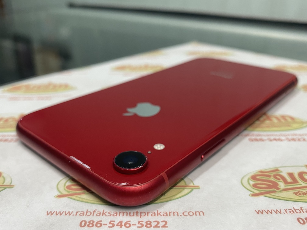 ขายถูก iPhone XR 64GB สุขภาพแบต82% สภาพ88% มีรอยขนแมวนิดหน่อยตามการใช้งานตามรูป สีแดง ศูนย์ไทย อุปกรณ์ไม่มีนะครับ มีแต่ตัวเครื่องกับกล่องเปล่า ไม่ติดiCloud