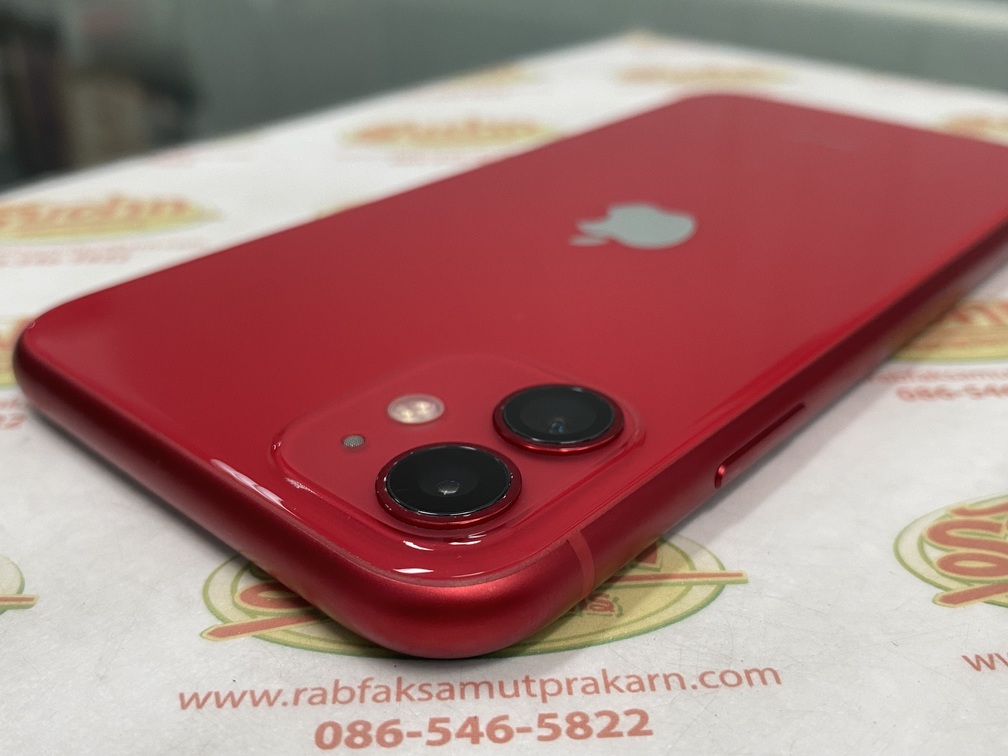 ขายถูกๆ iPhone 11 64GB สุขภาพแบต93% สภาพ92% สีแดง ศูนย์ไทย อุปกรณ์ไม่มีนะครับ มีแต่ตัวเครื่อง ไม่ติดiCloud ประกันหมดวันที่ 6 กันยายน 2565