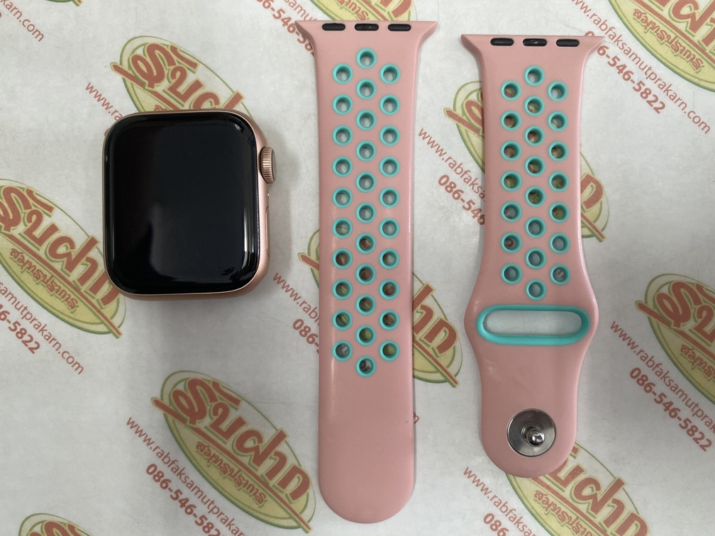 ขายถูก Apple Watch Series 4 GPS Aluminum 40mm?(4th gen) สีชมพู สุขภาพแบต95% สภาพ90%(หน้าจอมีรอยขนแมวนิดหน่อย) ศูนย์ไทย อุปกรณ์ไม่มีนะครับ ไม่ติดiCloud