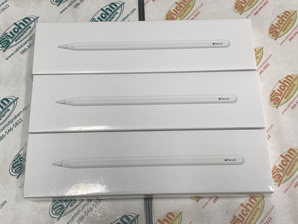 ขายถูกๆดินสอ Apple Pencil Gen 2 ยังไม่แกะซีล มือ1 หลุดจำนำ มี3กล่อง ขายถูกๆกล่องละ 3,200บาทเท่านั้นครับ สนใจติดต่อได้ 086-546-5822 เต้ line: @rabfaks