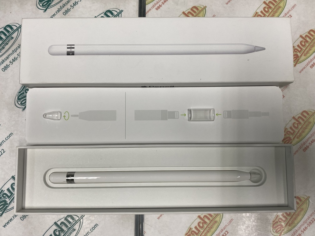 ขายถูกๆ ขายดินสอ Apple Pencil Gen 1 สภาพ87% มีรอยนิดหน่อยโดยรวมแล้วสวย อุปกรณ์มี ดินสอ+คู่มือ+กล่อง ประกันหมดแล้วแต่ใช้งานได้100%
