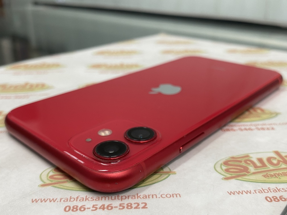 ขายถูกๆ iPhone 11 128GB(ความจำเยอะ) สุขภาพแบต81% สภาพ87% มีรอยนิดหน่อยโดยรวมแล้วสวย เครื่องเปลี่ยนจอเทียมมานะครับ ปรับTrue Toneไม่ได้นะครับ สีแดง ศูนย์ไทย