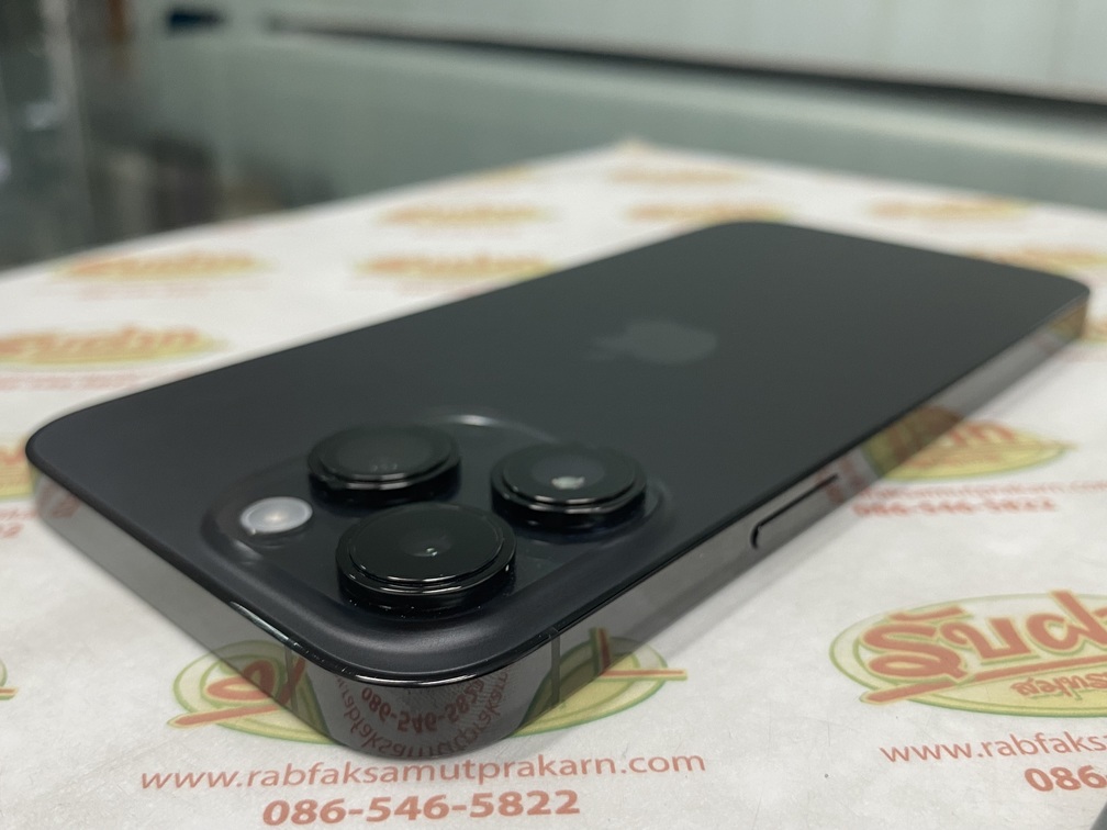 ขายถูก iPhone 14 Pro Max 256GB(ความจำเยอะ) จอใหญ่6.7นิ้ว การันตีความใหม่ สุขภาพแบต99% สีดำ ศูนย์ไทย อุปกรณ์ครบกล่อง?ประกันหมดวันที่ 1 ตุลาคม 2566
