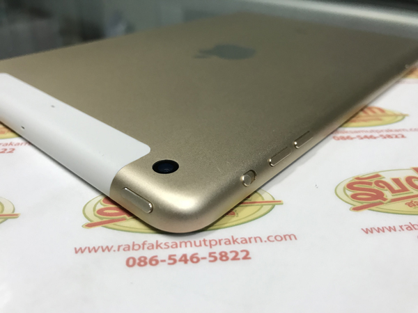 iPad mini 3 Wi-Fi + Cellular ใส่ซิมได้ 16GB จอRetina สีทอง สภาพ90% สภาพแบต87% ไม่แพง