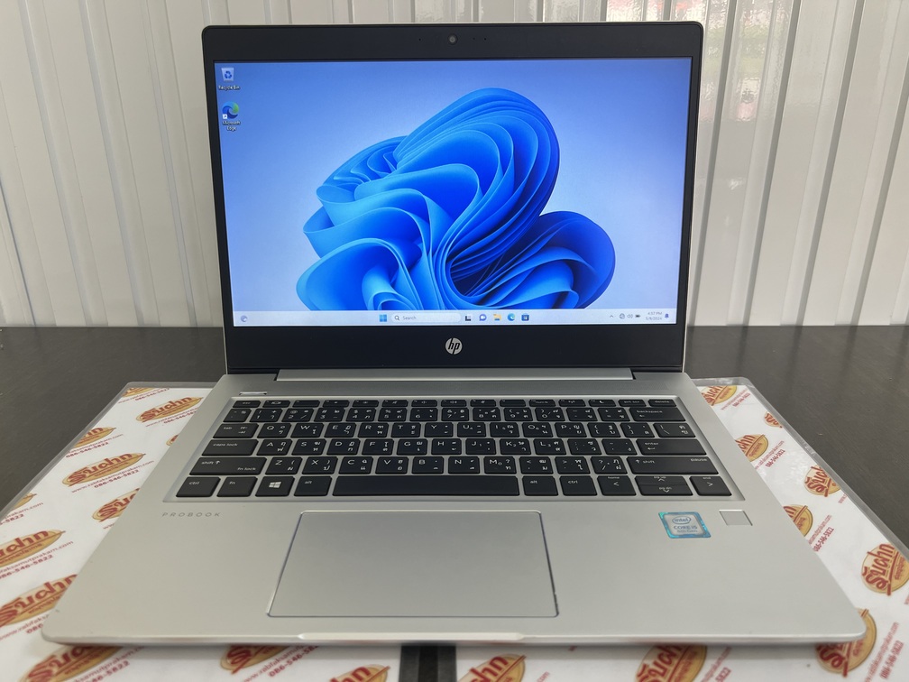 ขายถูกๆ HP ProBook 430 i5-8265U/RAM8GB/SSD256GB 14นิ้วHD สีSilver สภาพ90% มีรอยนิดหน่อยโดยรวมแล้วสวย อุปกรณ์มี ตัวเครื่อง+สายชาร์จ ประกันหมดแล้ว